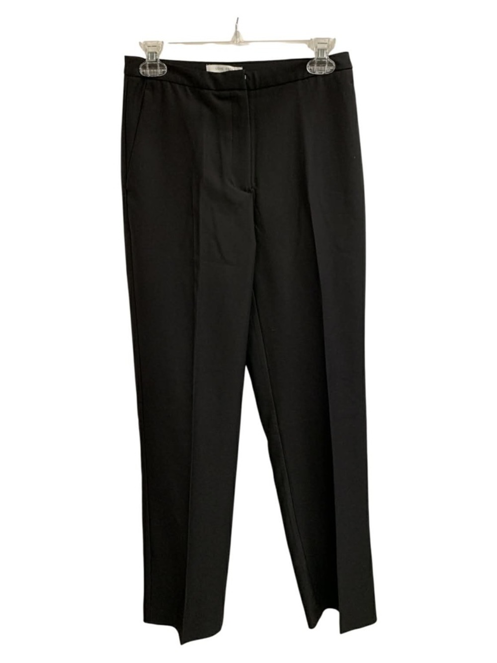 Love Tree Black Straight-Leg Dress Trousers Size S